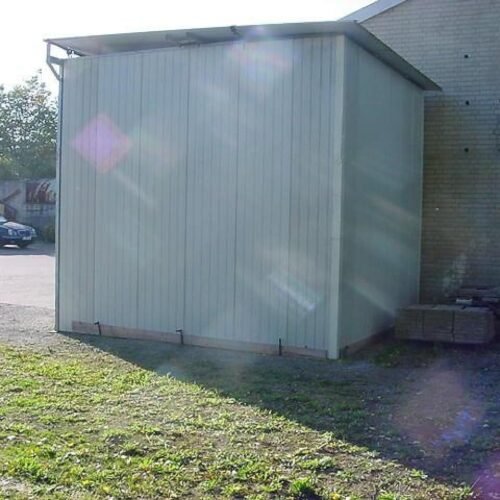 Brennholz-Trocknungshaus