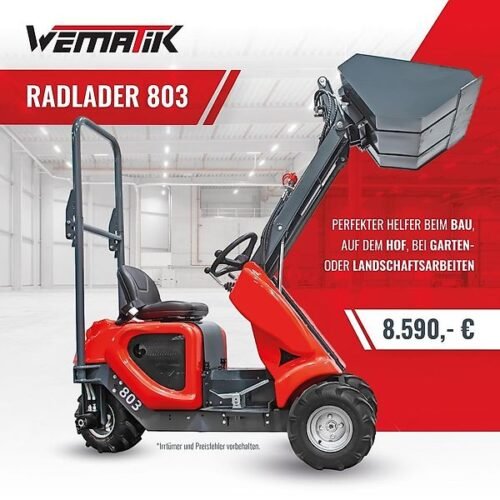Radlader 803 Hoflader Kompaktlader