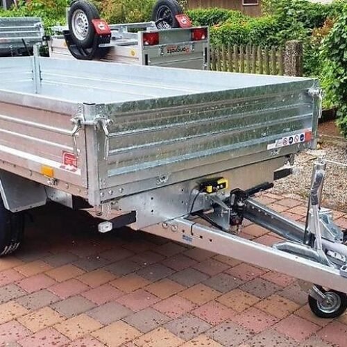 DSK303117 Stahlkipper 3000kg Tempus Profi-Kipper Galabau Anhänger