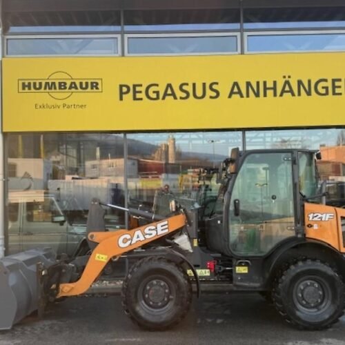 Case 121F Radlader Allrad Baumaschine NEUWERTIG