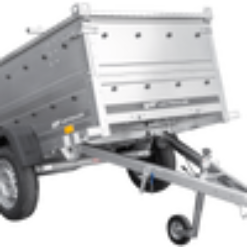 Anhänger mit Deckel Garden Trailer 200 KIPP 200×106 cm 750 kg