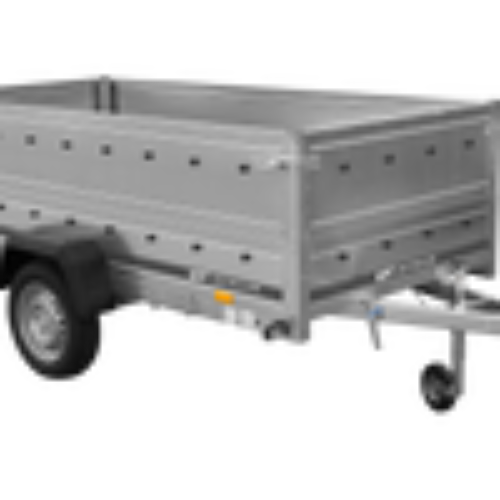B Führerschein Anhänger GARDEN TRAILER 264 KIPP mit Bordwandaufsatz und Stützrad