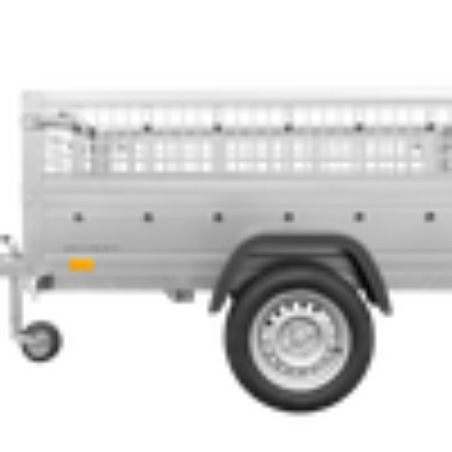 Pkw Anhänger GARDEN TRAILER 201 KIPP mit Laubgitteraufsatz und Stützrad