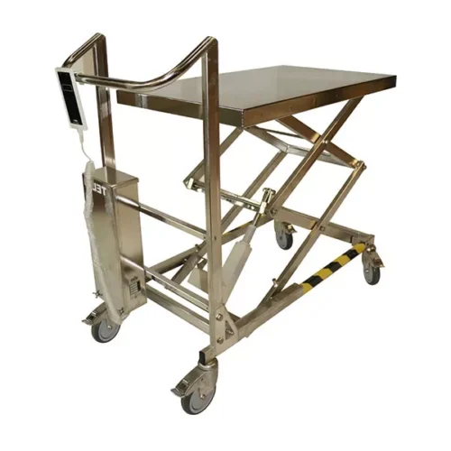 Edelstahl-Hubtisch – Max. Hubhöhe 980 mm – Max. Tragfähigkeit 200 kg
